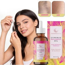 1-5PCS Cyperus Rotundus Oil - 60ml Natural Cyperus Rotundus Oil For Hair Removal