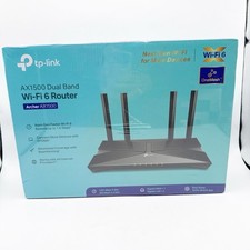 TP-Link Archer AX1500 WiFi 6 Dual-Band Wireless Router  up to 1.5 Gbps Speeds