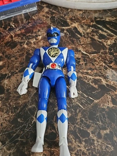 Bandai Mighty Morphin Power Rangers Blue Ranger 8" Vintage Action Figure 1993