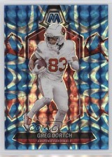 2024 Panini Mosaic Reactive Blue Mosaic Prizm Greg Dortch #4 18jt