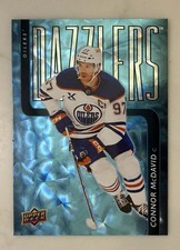 2025-26 Upper Deck #DZ-98 Connor McDavid Dazzlers Blue Edmonton Oilers