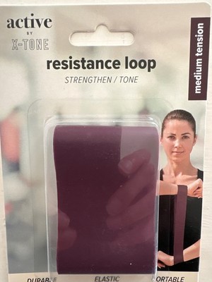 WIDERSTANDSÜBUNGSSCHLAUFE, BAND. Mittelspannung. Für Kraft, Ton, Physio, Fitness