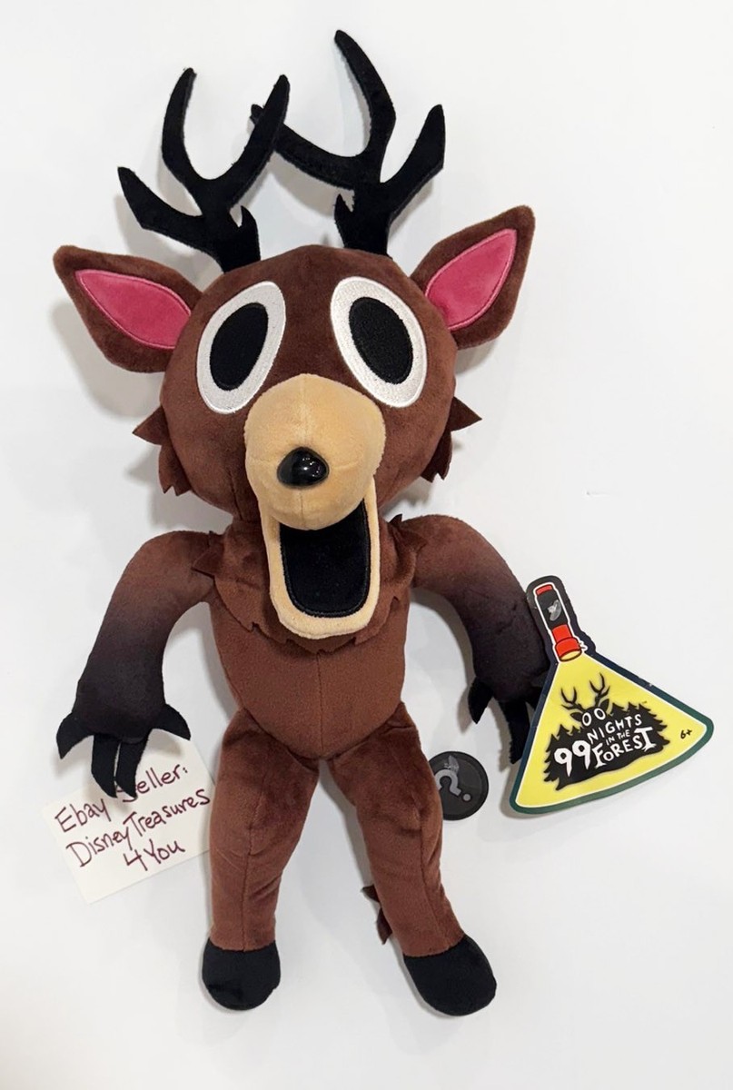 Peluche De Ciervo Villano De 99 Nights In The Woods – 28 Cm De Algodón PP, Suave Y Detallado, Regalo Para Fans De Videojuegos, Ideal Para Halloween Y Navidad