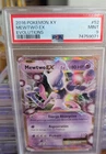 Mewtwo EX Evolutions Holo Card 52/108 PSA 9