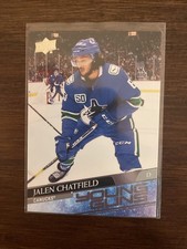 2020-21 Upper Deck Series 2  Young Guns Jalen Chatfield Rookie #452
