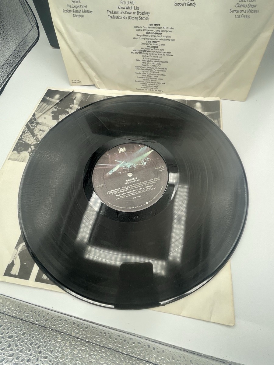 Genesis Seconds Out Double Live Vinyl Record VG+/VG GE2001 1977 | eBay