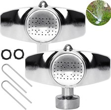 360 Degree Spot Metal Sprinkler with Gentle Water Flow for Small Area Garden Law
