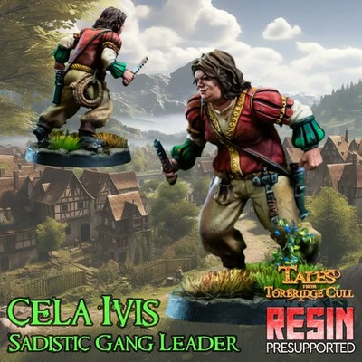 Cela Ivis Sadistic Gang Leader - Torbridge Cull - Infinite Dimensions Terrain Wa