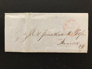 1849 Letter with California Gold Rush Content
