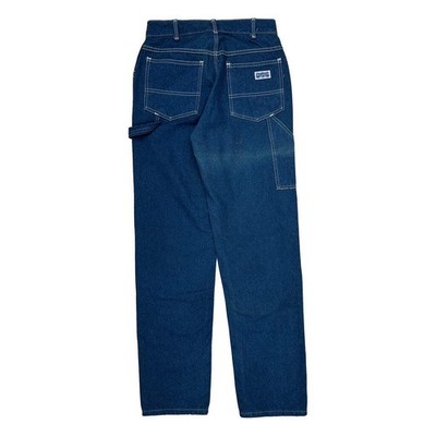 Big Smith Carpenter Pants - 28W 34L Blue Cotton