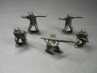 Vintage Marx 60mm U.S. Soldiers Lot of 5 — photo 1