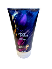 Bath Body Works Black Amethyst Creamy Body Wash 8 oz Rare Signature Collection