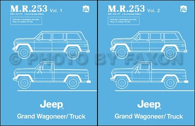 Manual De Taller Jeep Truck Y Grand Wagoneer 1984 1985 1986 1987 1988 J10 J20 - Imagen 1 de 4