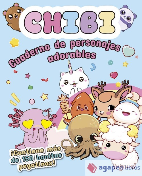 Chibi -Cuaderno de personajes adorables. NUEVO. ENVÍO URGENTE (Agapea)