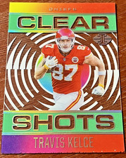 2021 Panini Illusions #CS-9 Travis Kelce Emerald Green Clear Shots KC Chiefs NFL