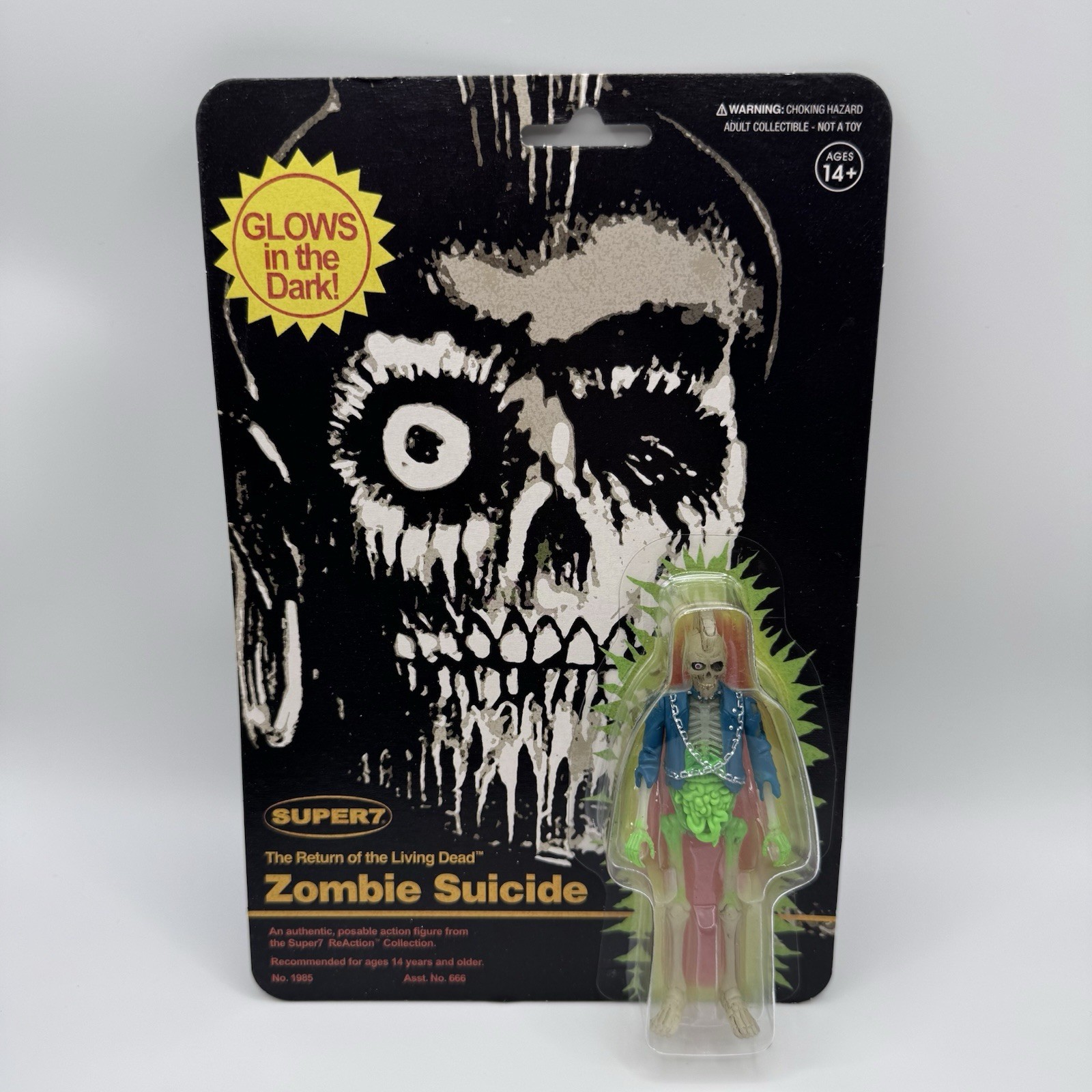 Super7 ReAction Return of the Living Dead Suicide 3.75