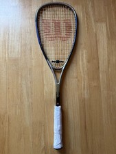 Wilson Fused Graphite Ti Squash Racket Blue Silver