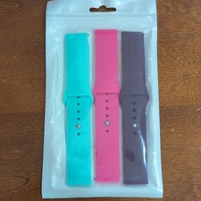 3 Pk 22 mm Samsung Watch Bands-Galaxy 3 45 mm , Gal 46 mm Gear S3 Frontier S3