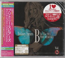 Britney Spears B In The Mix (The Remixes) (Vol. 2) Japan CD w/obi promo sealed