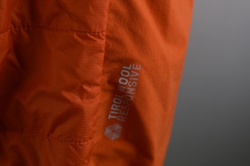 SALEWA Orange Padded Jacket size XL Mens Full Zip Hooded Casual Outdoors - Picture 10 of 10