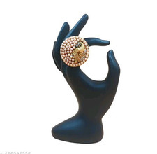 Designer Hand Ring For Indian Woman Traditional Wedding Jewelry JJ03