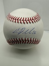 DJ Lemahieu Signed Autographed Official Major League Baseball New York Yankees