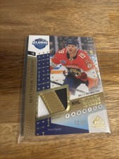 2025-26 SP Game Used Global Series Fabrics Matthew Tkachuk 12/35 3 Color Patch