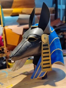 anubis motorcycle helmet 10x Base Thin parts may arrive slightly warped but Star Gate Anubis Cosplay Helmet