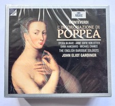 MONTEVERDI. L'INCORONAZIONE DI POPPEA. JOHN ELIOT GARDINER. 3 CDS NEW UNUSED.