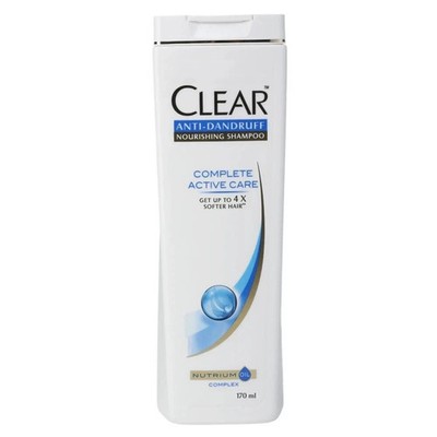Clear Anti Dandruff Nourishing Shampoo With Complete Active Care - 170 ML