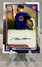 2024 Bowman Chrome Mason McGwire 1st Prospect Auto #CPA-MM PACK FRESH Cubs
