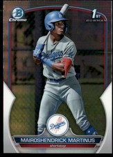 2023 Bowman #BCP-55 Mairoshendrick Martinus Chrome Prospects