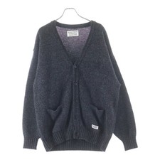 WACKO MARIA 23AW CLASSIC KNIT CARDIGAN Grey 23FW-WMK-KN04 Used dde1a9b97c0ab1f2d
