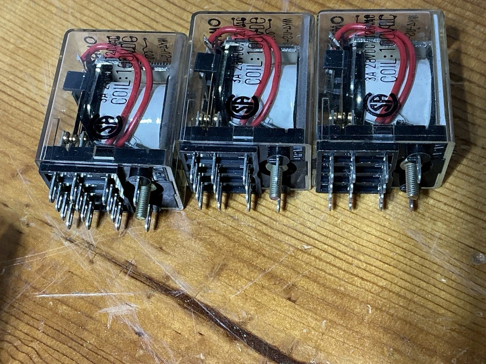 11 Gould Potter RELAY VDC COIL LOT T154-C MY4 KCP14 R10 NEW OLD STOCK Brumfield - Image 4 of 4