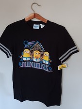 Minions Tshirt New With Tag Girls Large Black
