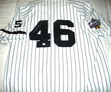 ANDY PETTITTE NEW YORK YANKEES GAI/COA SIGNED OFFICIAL LICENSED RUSSELL JERSEY