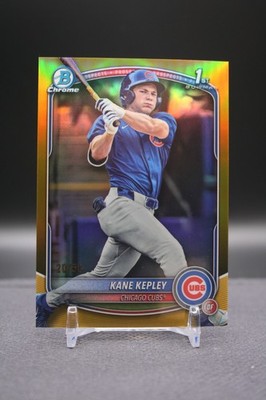 2025 Bowman Draft | Kane Kepley | 1st Bowman Gold Refractor /50 | Cubs