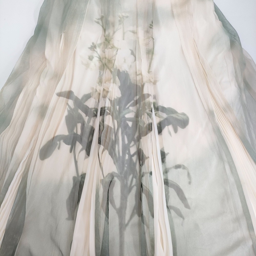 Ameri VINTAGE SAYO NAGASE SPRING EVENING COLLAB S… - image 4