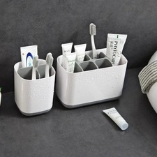 Electric Toothbrush Holder Bathroom Caddy Storage Large Multifunction Organizer◈