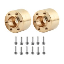 6-22mm Brass Wheel Hex Hub Adapter for Axial SCX10 Capra TRX4 TRX6 VS4-10 Gen8 G