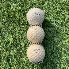 Vintage Mesh Sleeve of 3 Hogan Golf Balls Collectible