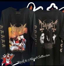 Mayhem T- Shirt Short & Long Sleeve New Black Metal Bathory Emperor Darkthrone