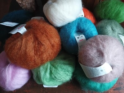 INGENUA  Katia -  Mohairgarn versch. Farben  -  50 g / ca. 140 m Wolle
