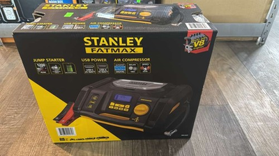 #ad #ad Stanley Fatmax 1200 Amp Jump Starter with Air Compressor amp; USB Power $119.99