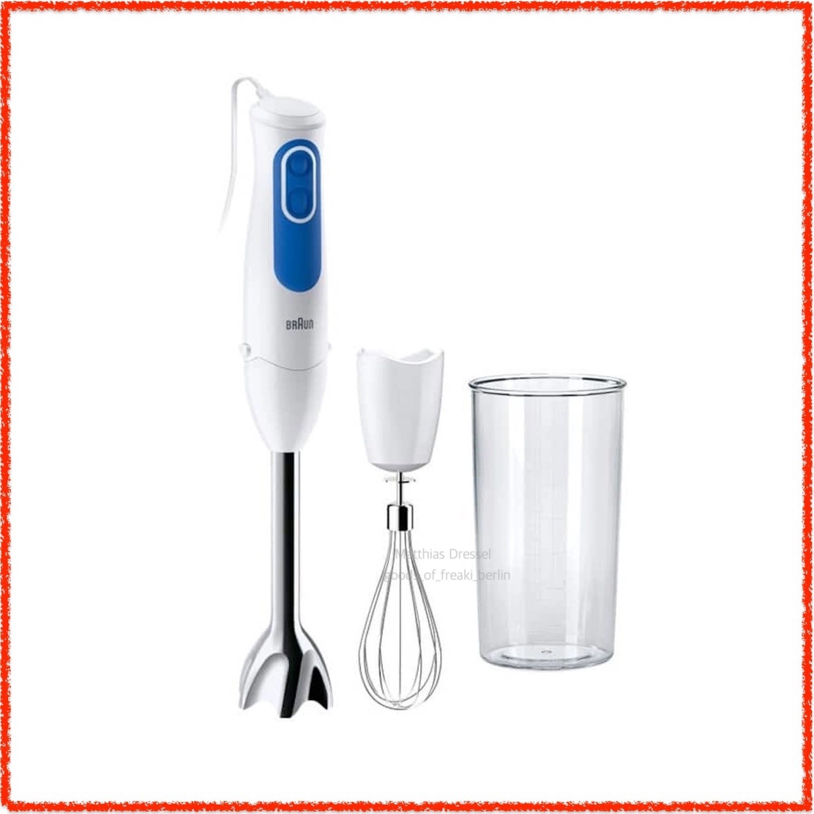 Braun Mq3005wh Multiquick 3 Stabmixer 700W - Bild 6