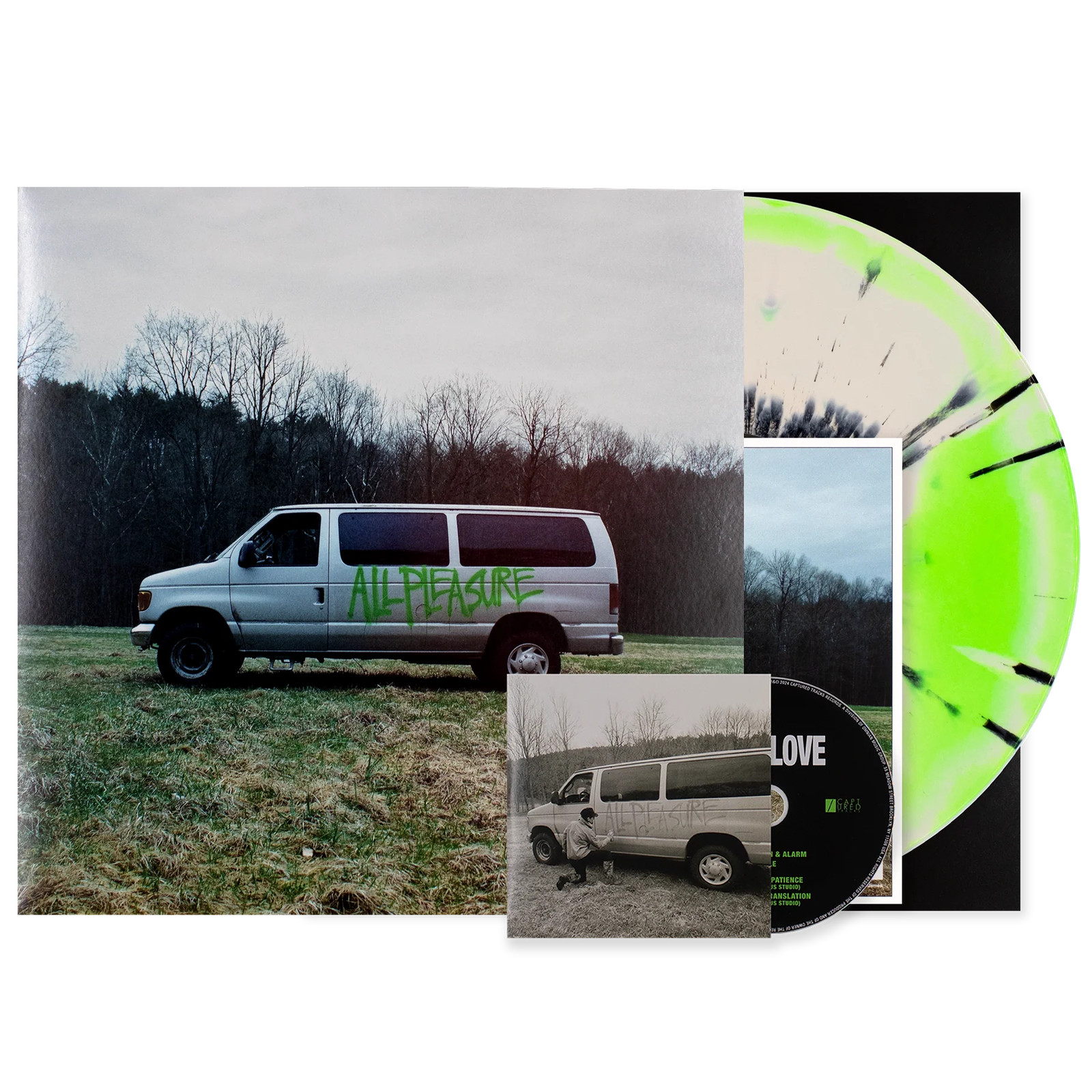 Thus Love | All Pleasure | Clear Vinyl LP | Rough Trade Exclusive