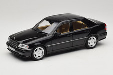 183381 Mercedes C36 AMG W202 Obsidian Black Metallic Norev 1:18