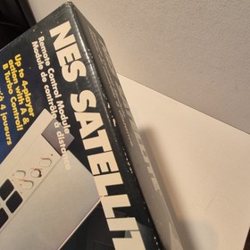 NES Satellite Remote Control Module Original Nintendo Complete CIB [CLEAN BOX]