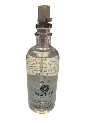 Bath & Body Works Aromatherapy WATER Essential Oil Pillow Mist Bergamot Juniper