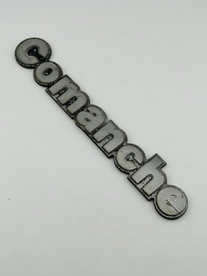 Vintage 1986-1992 Jeep Comanche Pickup Truck Fender Emblem 9 1/2''